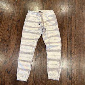 Talentless Heavyweight Sweatpants - Ivory Grey Tie Dye